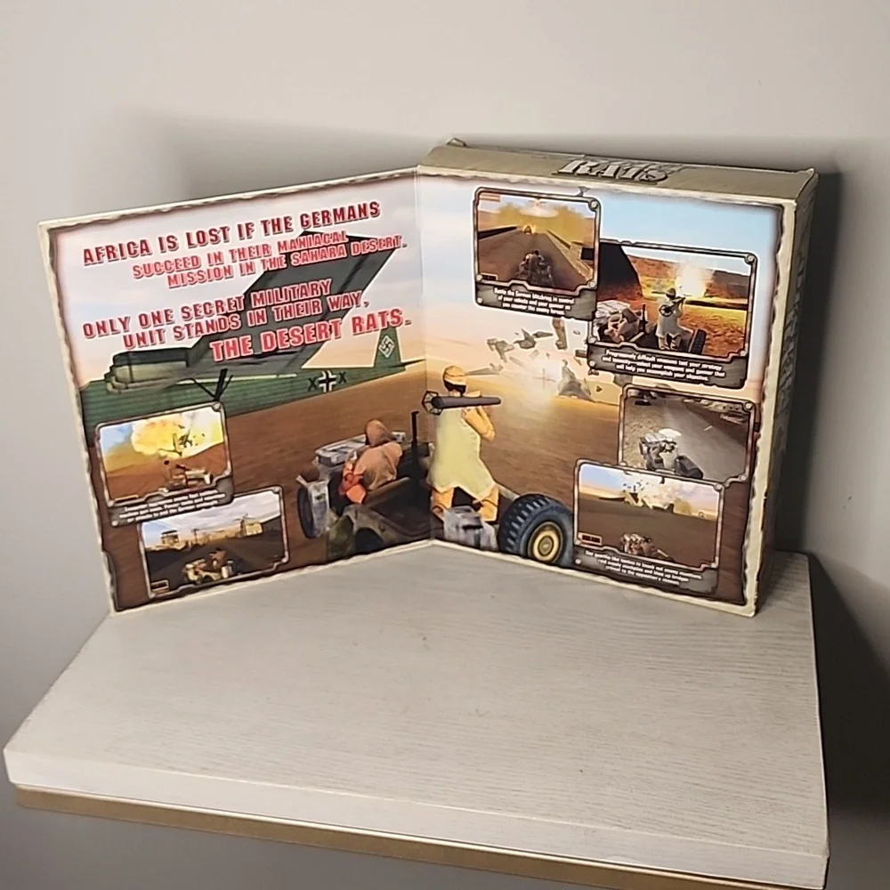 Elite Forces WW2 Desert Rats PC game Combat Driving‎ Adventure